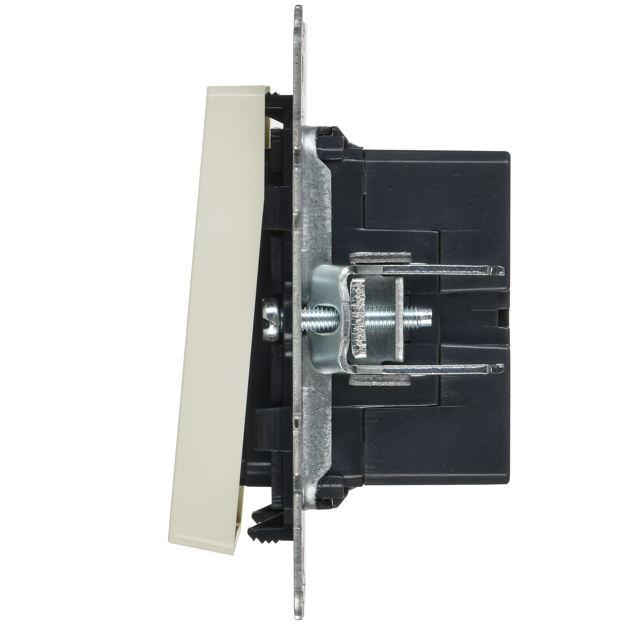 BRITE Кнопка звонка с индикацией для отелей 10А ВС10-1-9-БрКр бежевый IEK