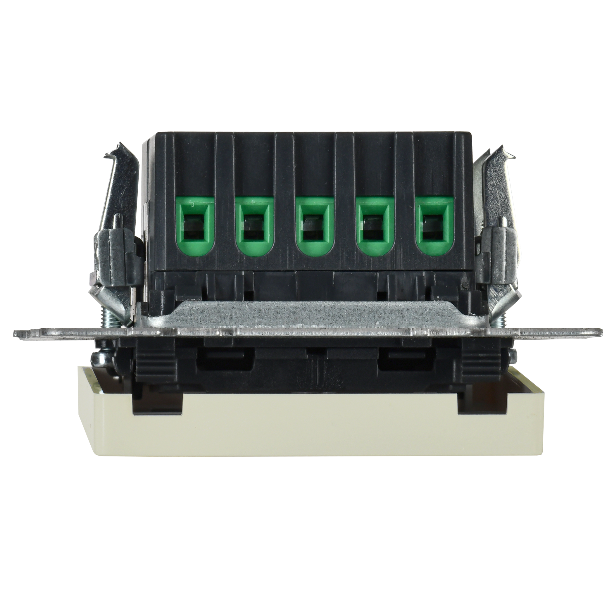 BRITE Кнопка звонка с индикацией для отелей 10А ВС10-1-9-БрКр бежевый IEK