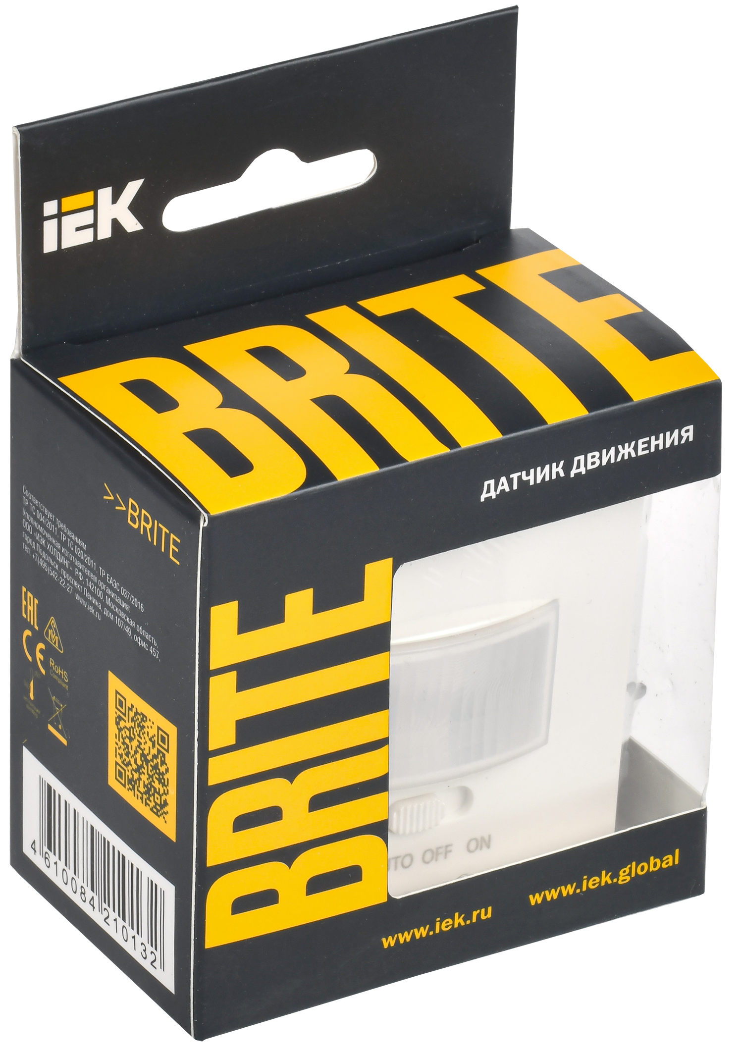 BRITE Датчик движения ДС10-1-БрЖ жемчуг IEK