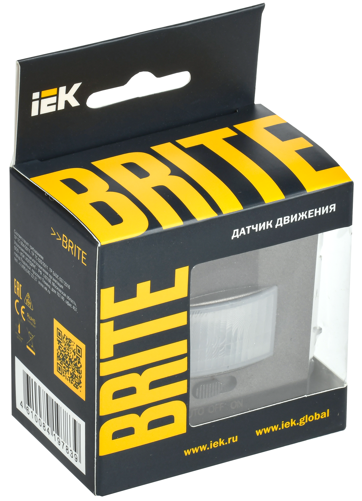 BRITE Датчик движения ДС10-1-БрТБ темная бронза IEK