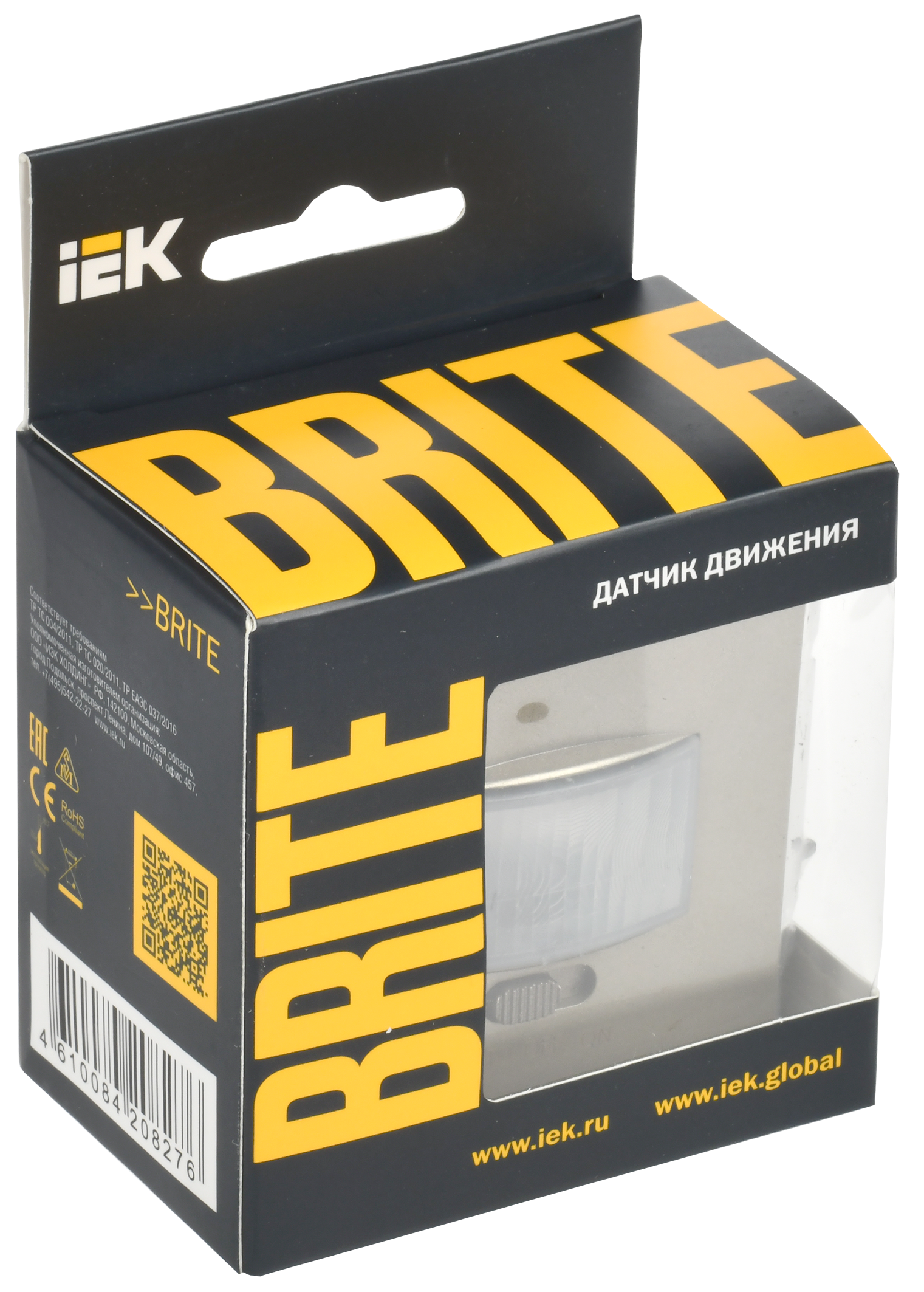 BRITE Датчик движения ДС10-1-БрШ шампань IEK