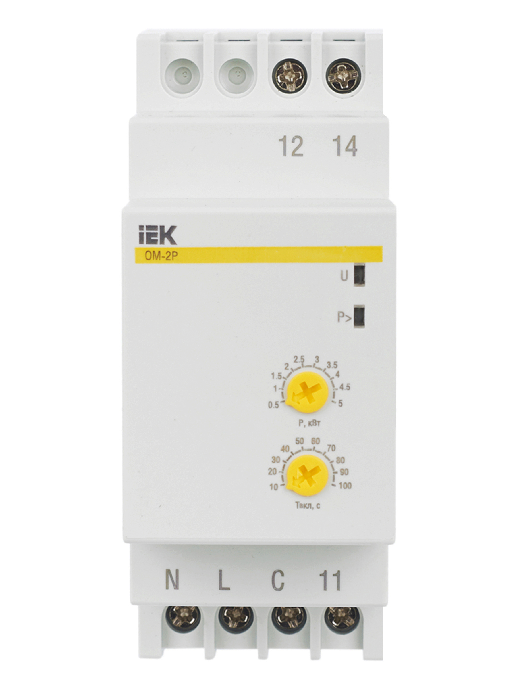 Ограничитель мощности ОМ-2P 16А 230В IEK