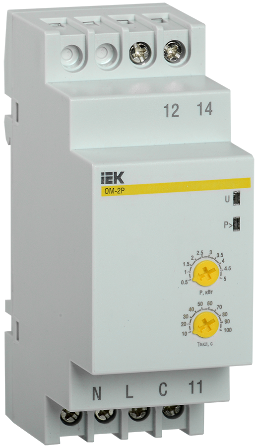 Ограничитель мощности ОМ-2P 16А 230В IEK