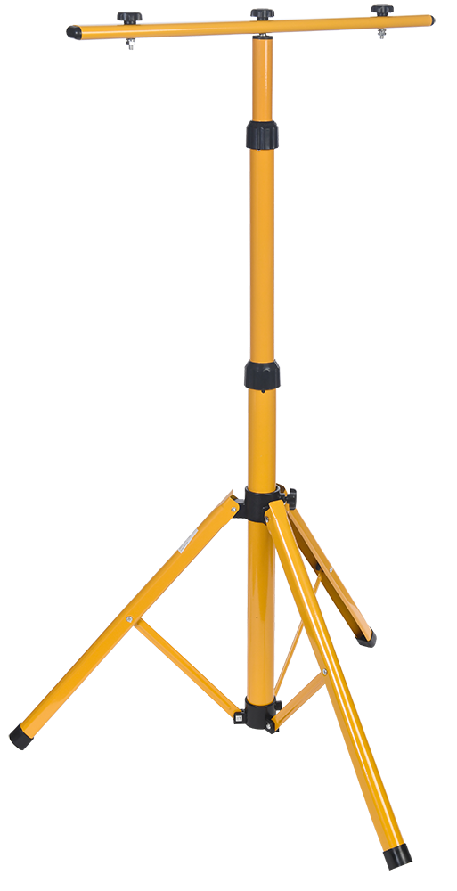 Штатив 68х68х160см для установки двух прожекторов желтый IEK