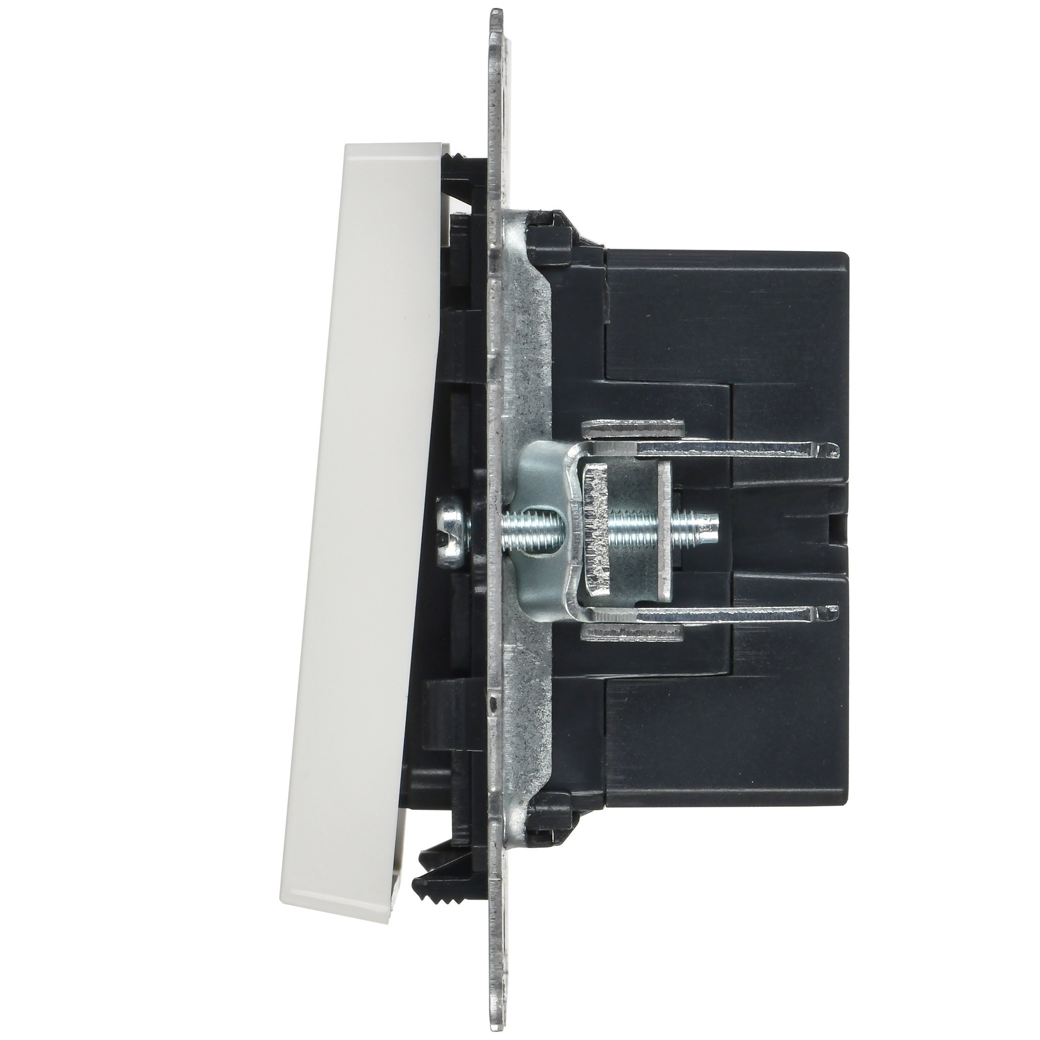 BRITE Кнопка звонка с индикацией для отелей 10А ВС10-1-9-БрБ белый IEK