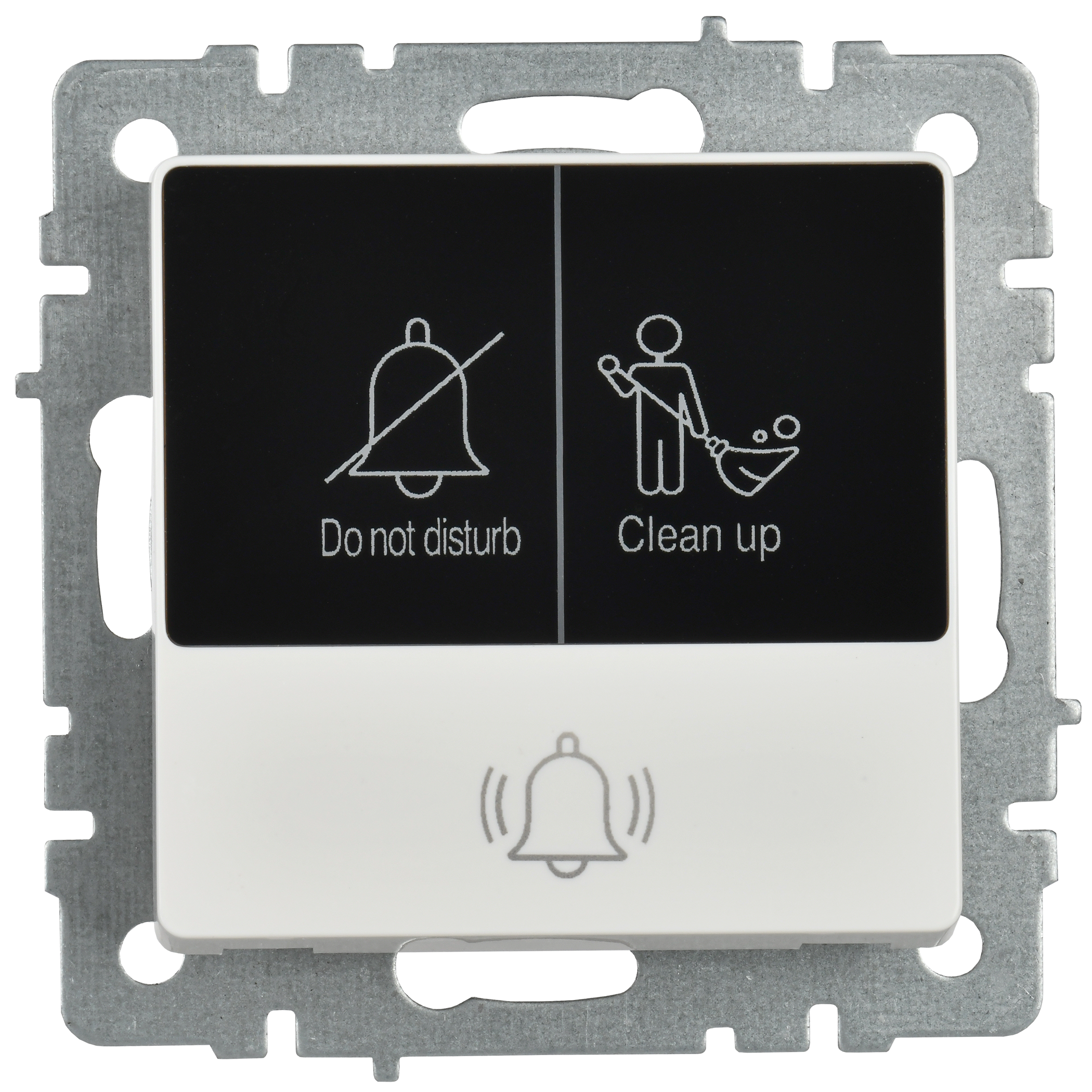 BRITE Кнопка звонка с индикацией для отелей 10А ВС10-1-9-БрБ белый IEK