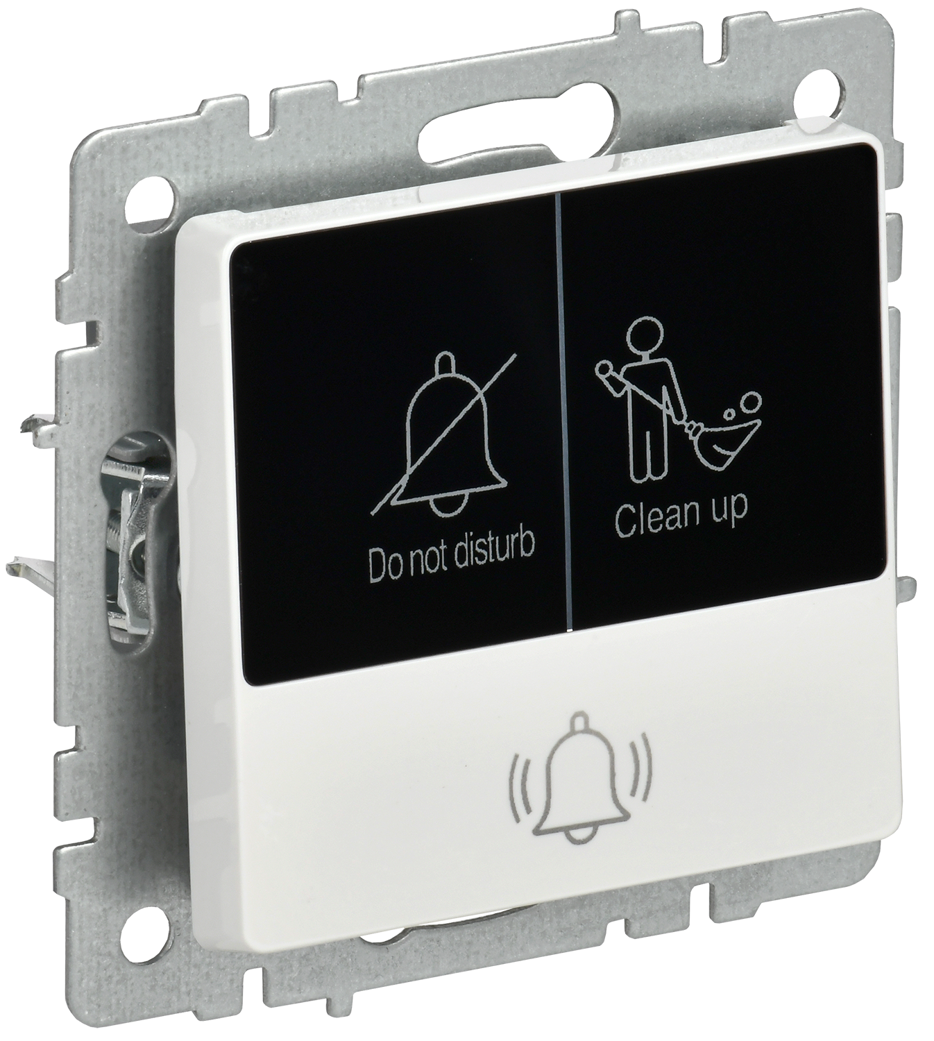 BRITE Кнопка звонка с индикацией для отелей 10А ВС10-1-9-БрБ белый IEK