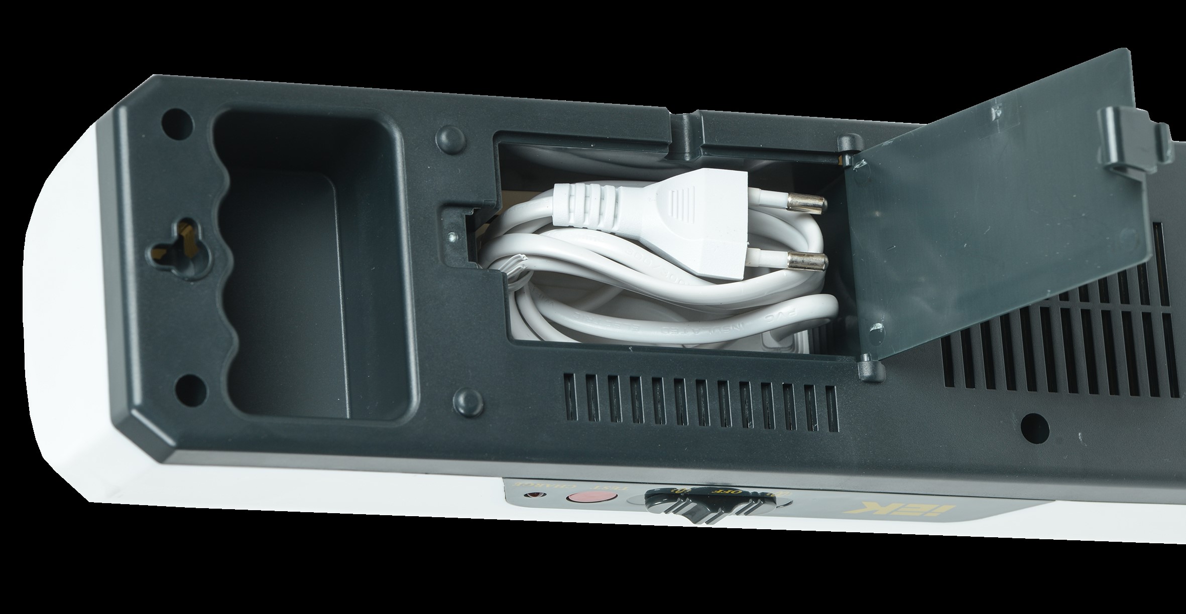 Бокс для хранения питающего шнура.