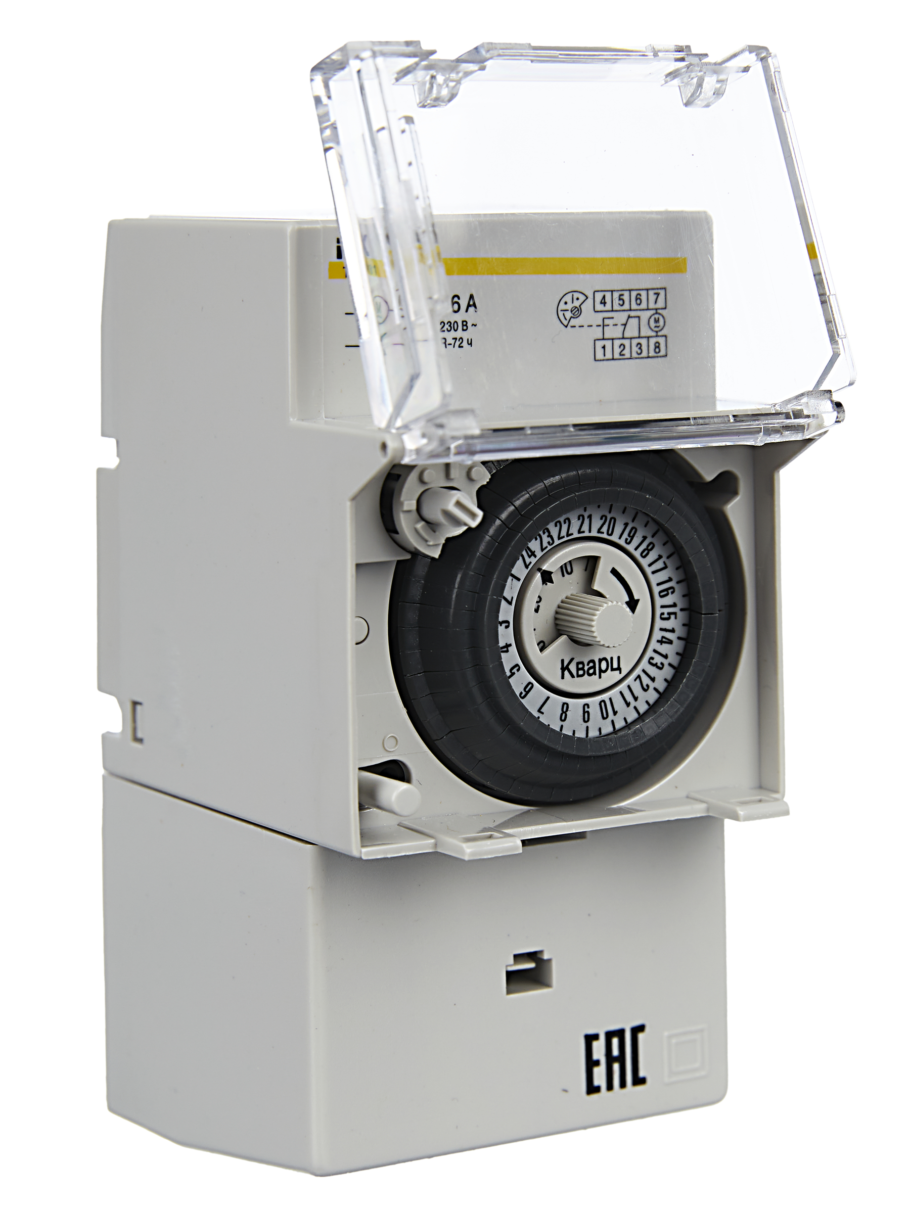 KARAT Таймер ТЭМ181 аналоговый 16А 230В на DIN-рейку IEK