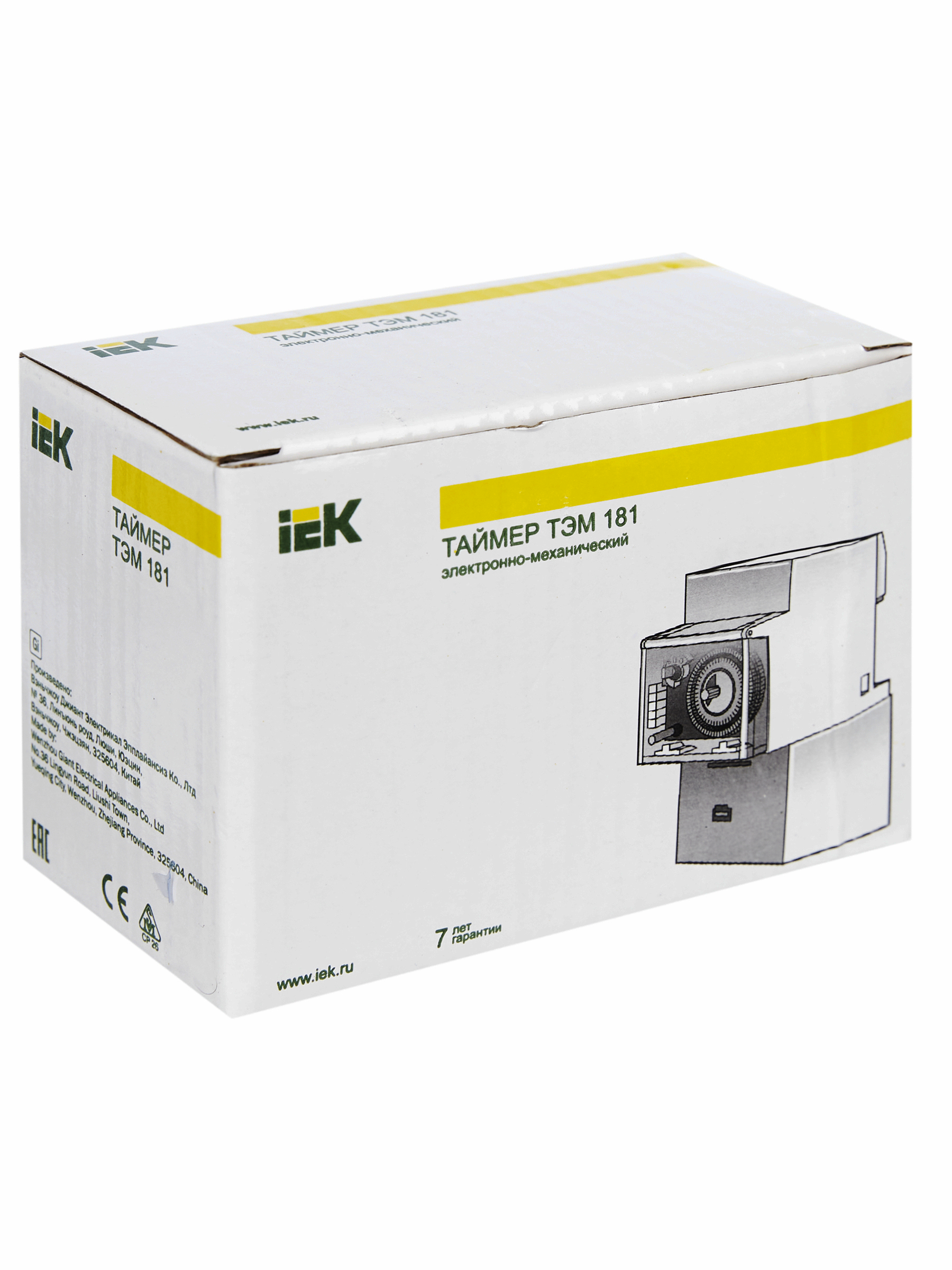 KARAT Таймер ТЭМ181 аналоговый 16А 230В на DIN-рейку IEK