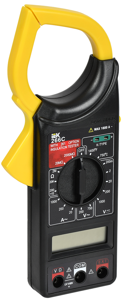 Клещи токоизмерительные EXPERT 266C IEK