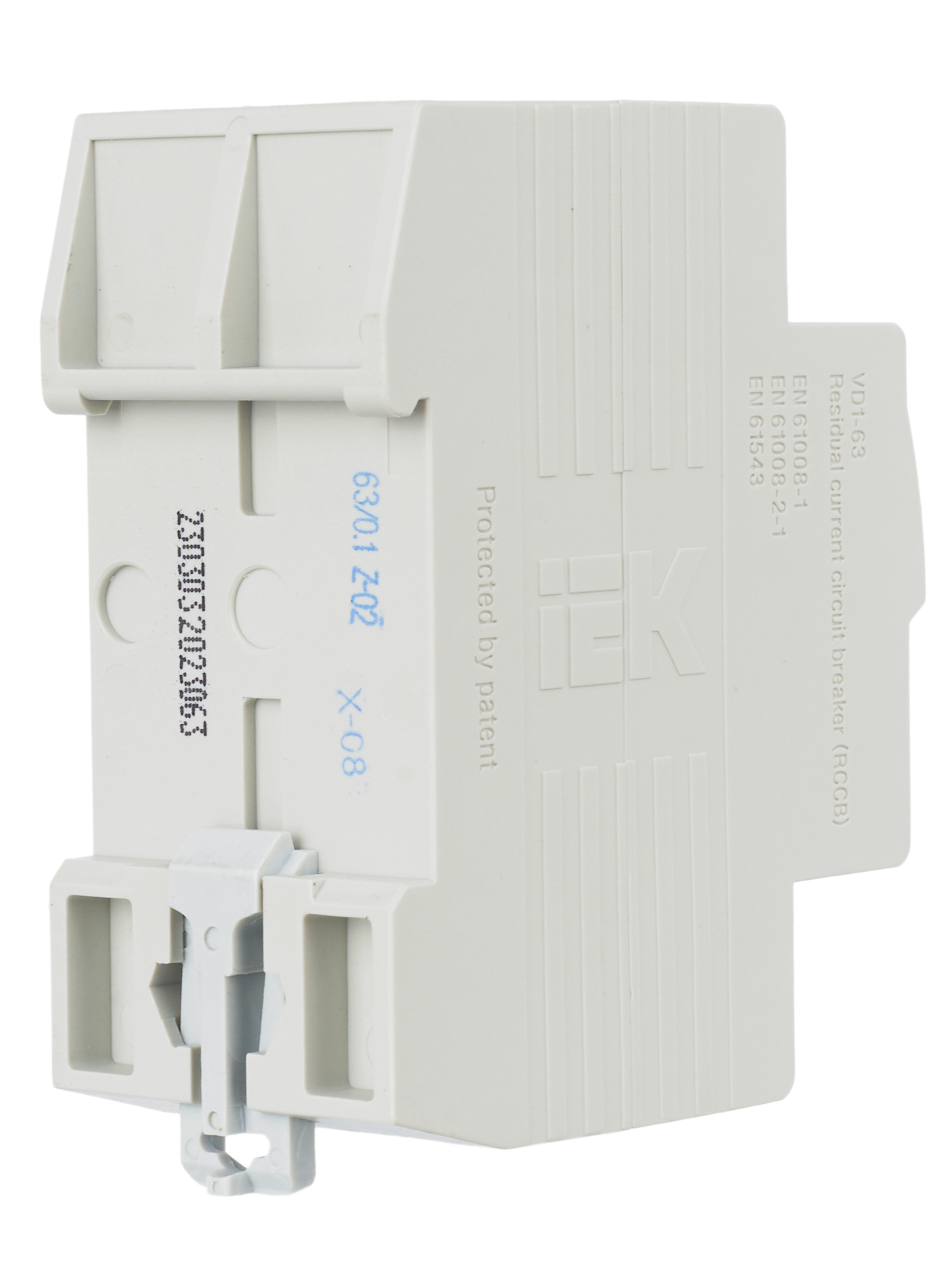 Выключатель дифференциальный (УЗО) ВД1-63 2Р 63А 100мА IEK