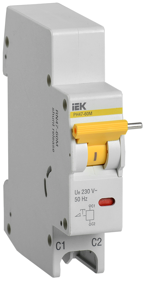 Расцепитель независимый РН47-60М на DIN-рейку для ВА47-60M IEK