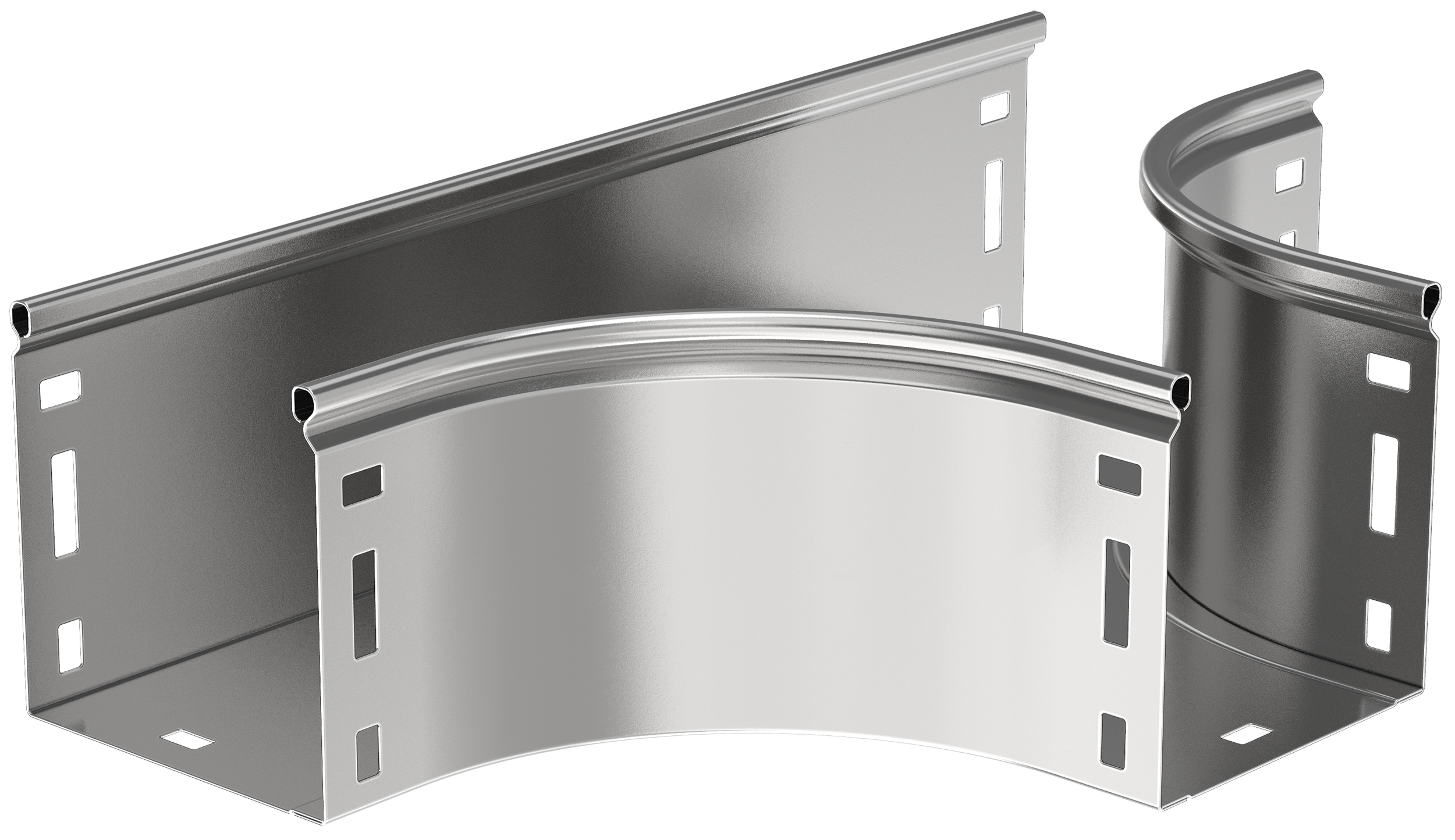 ESCA Разветвитель Т-образный плавный тип Г01 100х100мм IEK