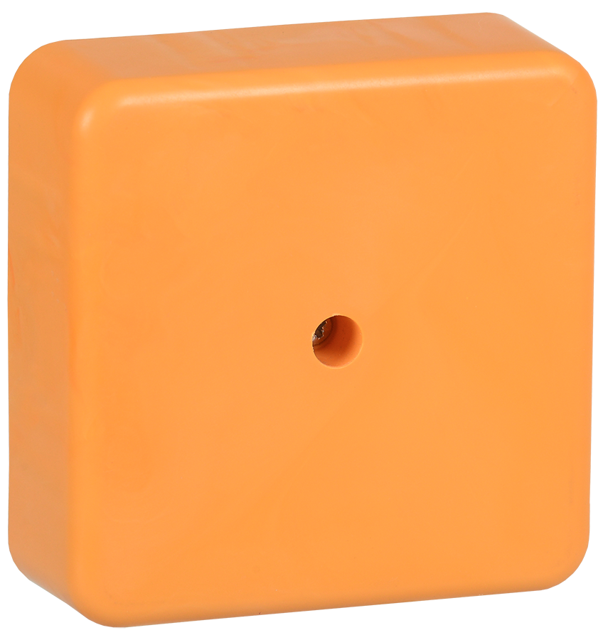 Коробка распаячная огнестойкая ПС безгалогенная (HF) 75х75х28мм 4P 4мм2 IP44 IEK