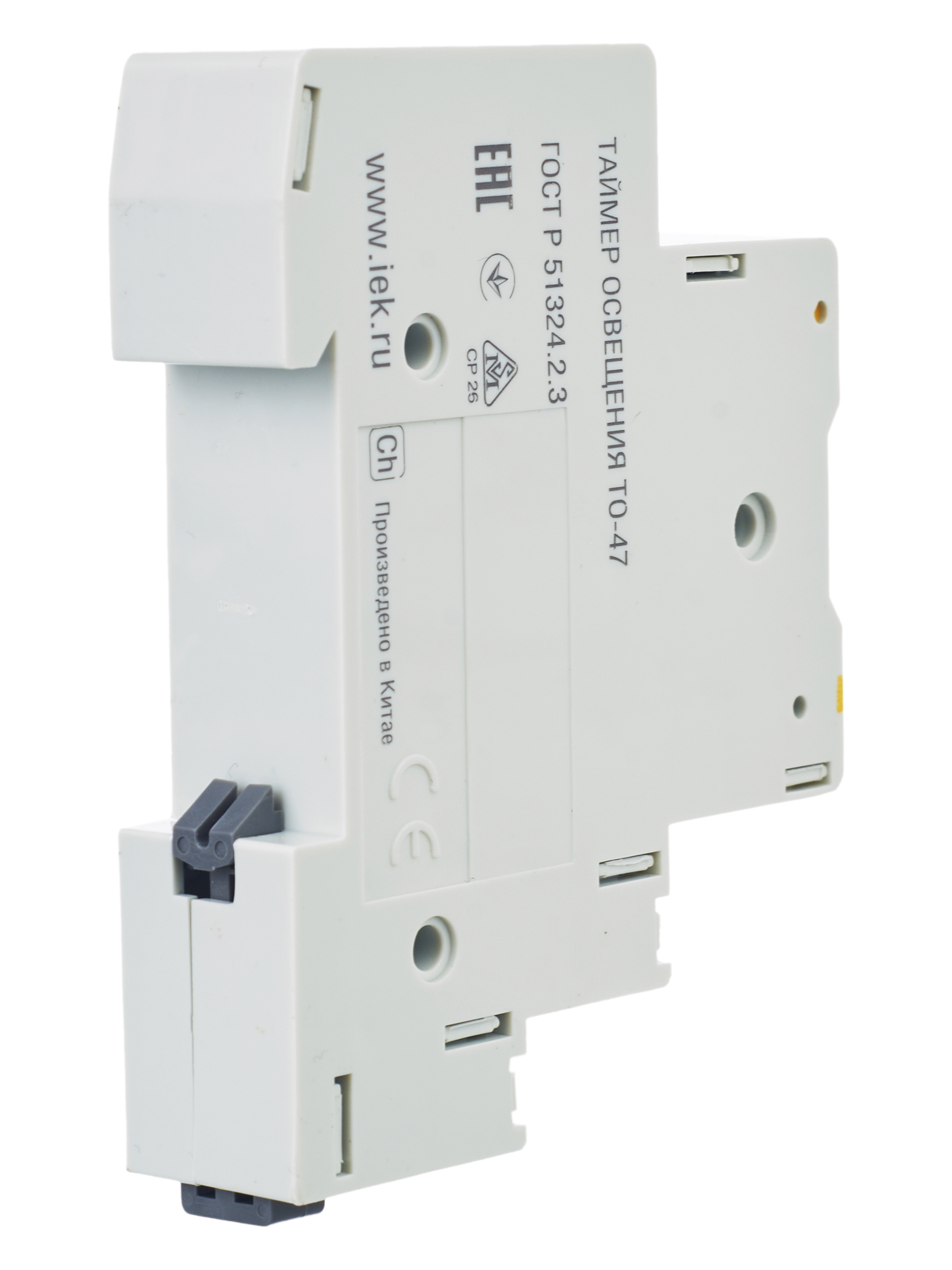 Таймер ТО47 освещения 16А 230В на DIN-рейку IEK