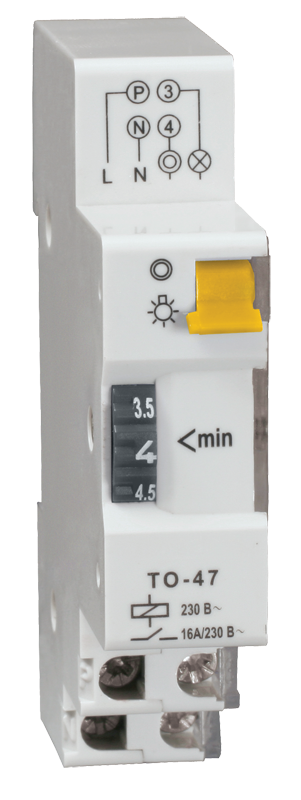Таймер ТО47 освещения 16А 230В на DIN-рейку IEK