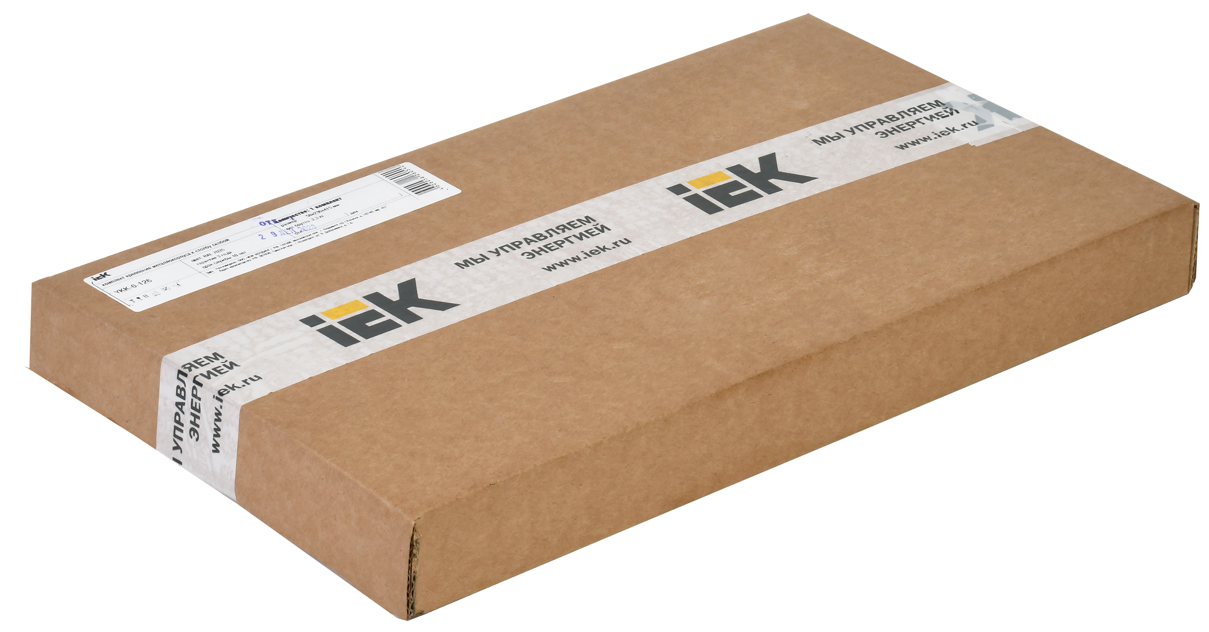 Комплект крепления металлокорпуса к столбу скобой IEK