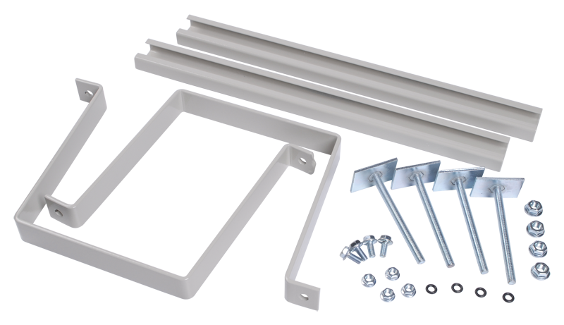 Комплект крепления металлокорпуса к столбу скобой IEK