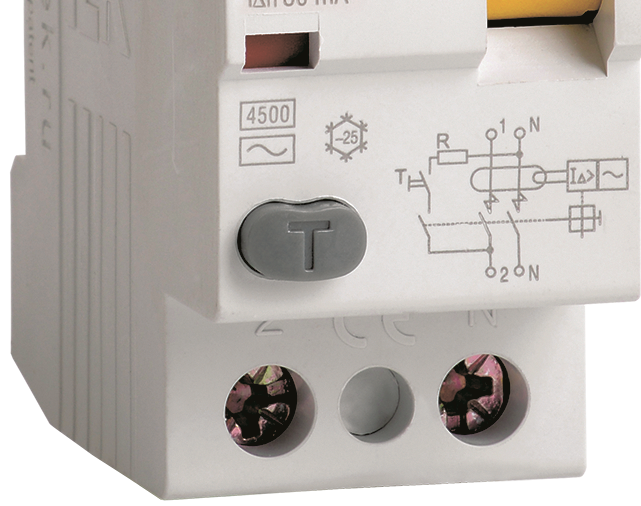 Кнопка "ТЕСТ" для проверки работоспособности устройства и правильности подключения.