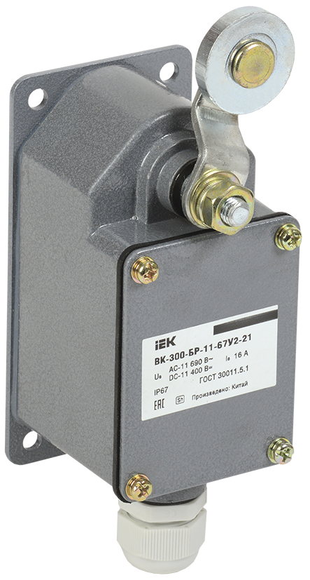 Выключатель концевой ВК-300-БР-11-67У2-21 IP67 IEK