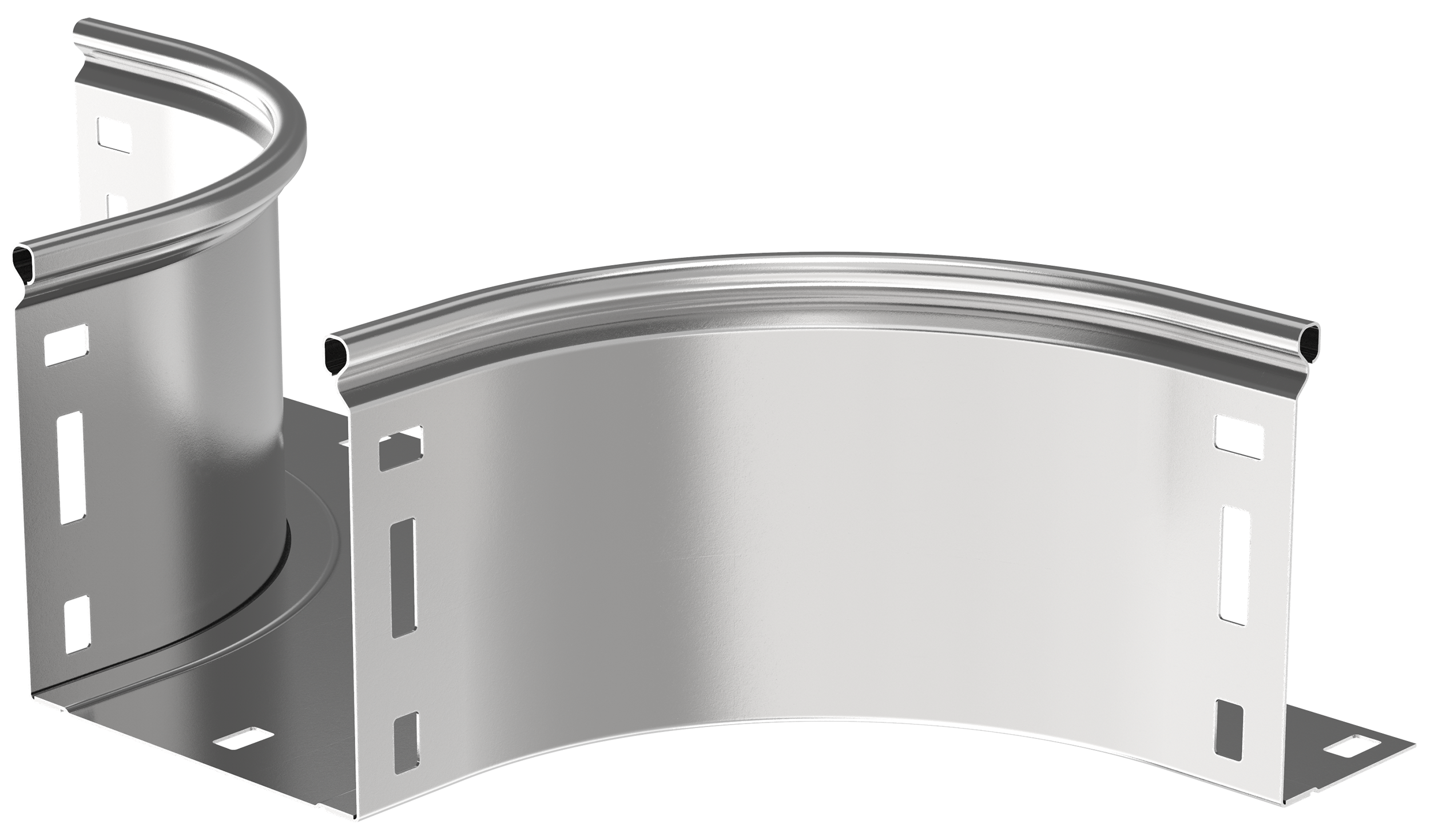ESCA Отвод Т-образный плавный тип Г01 100х100мм IEK
