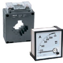 Амперметры, рассчитанные на измерение токов выше 50 А, подключают к измеряемой цепи через трансформа