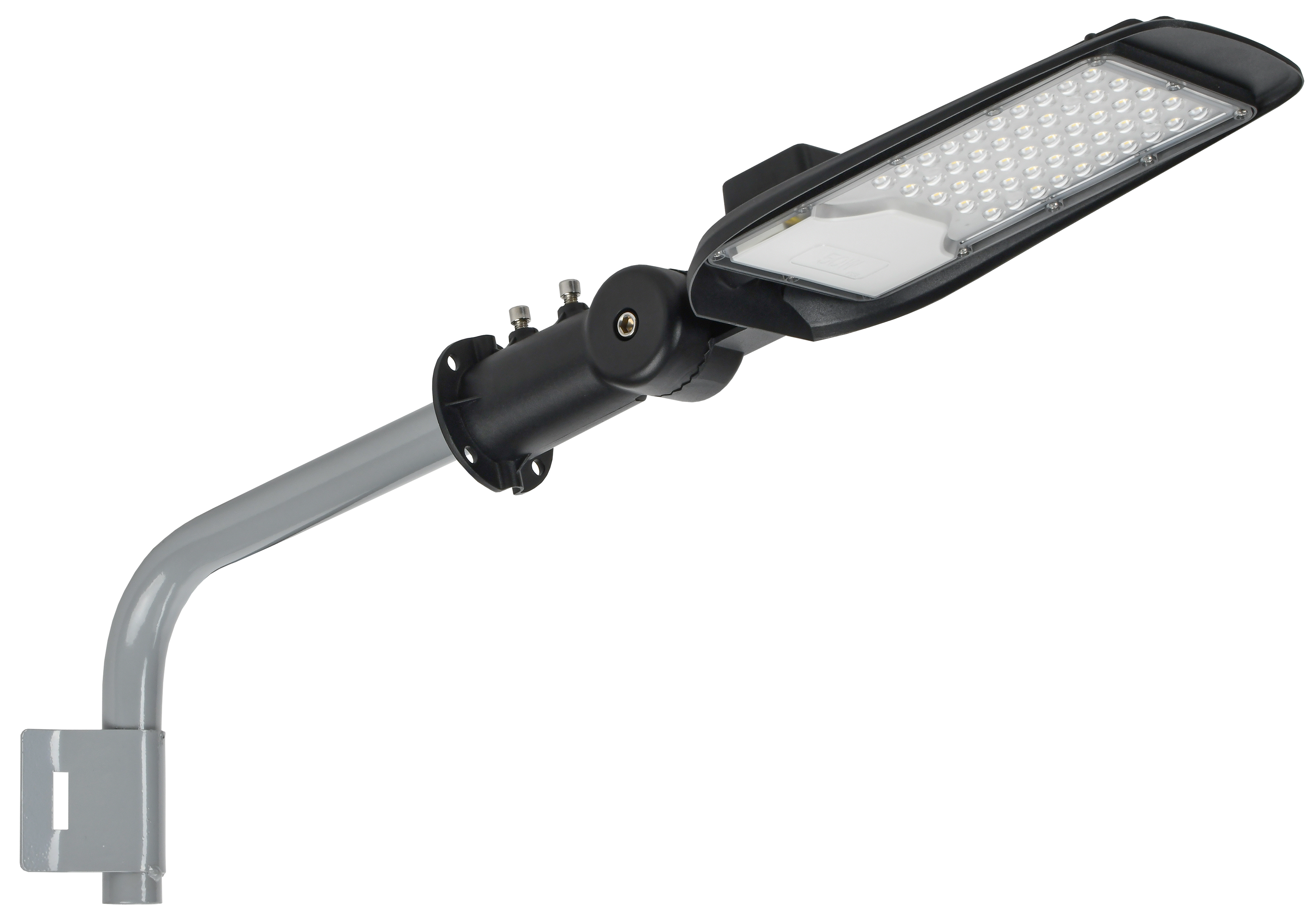 Кронштейн КР-1 D=48мм L=350мм под монтажную ленту 1 хомут серый IEK