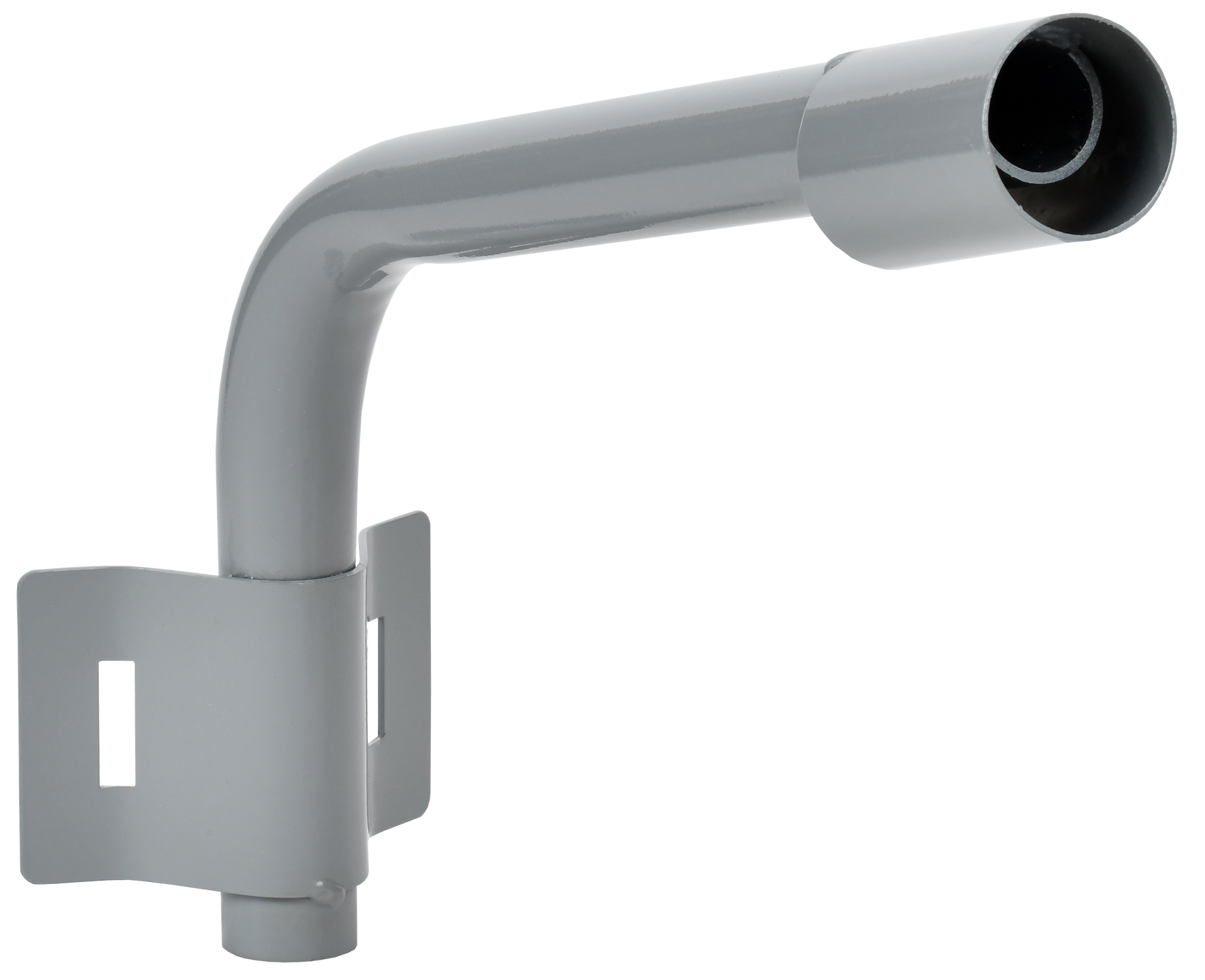 Кронштейн КР-1 D=48мм L=350мм под монтажную ленту 1 хомут серый IEK