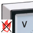 Корпус приборов выполнен из самозатухающего пластика.