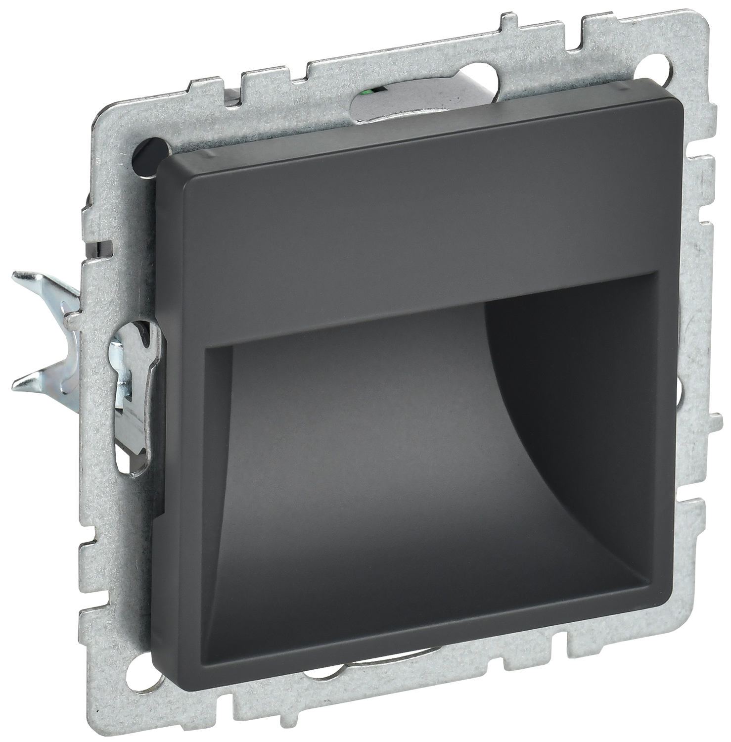 BRITE Подсветка светодиодная встраиваемая ПЛ20-БрГ графит IEK