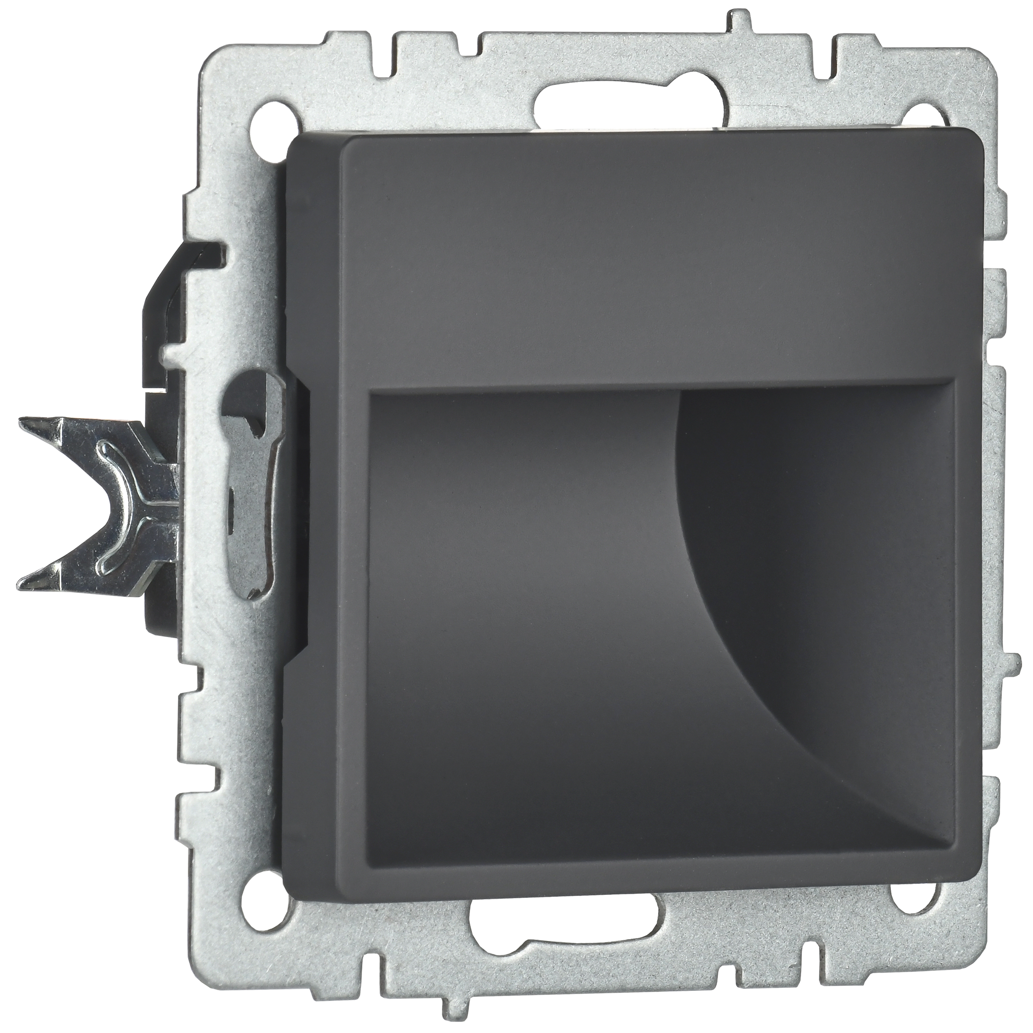 BRITE Подсветка светодиодная встраиваемая ПЛ20-БрГ графит IEK