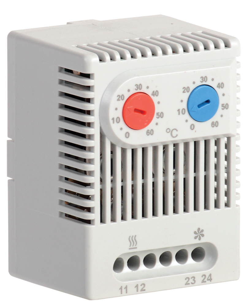 Термостат двухканальный УККт от 0 до +60°C NO+NC IEK