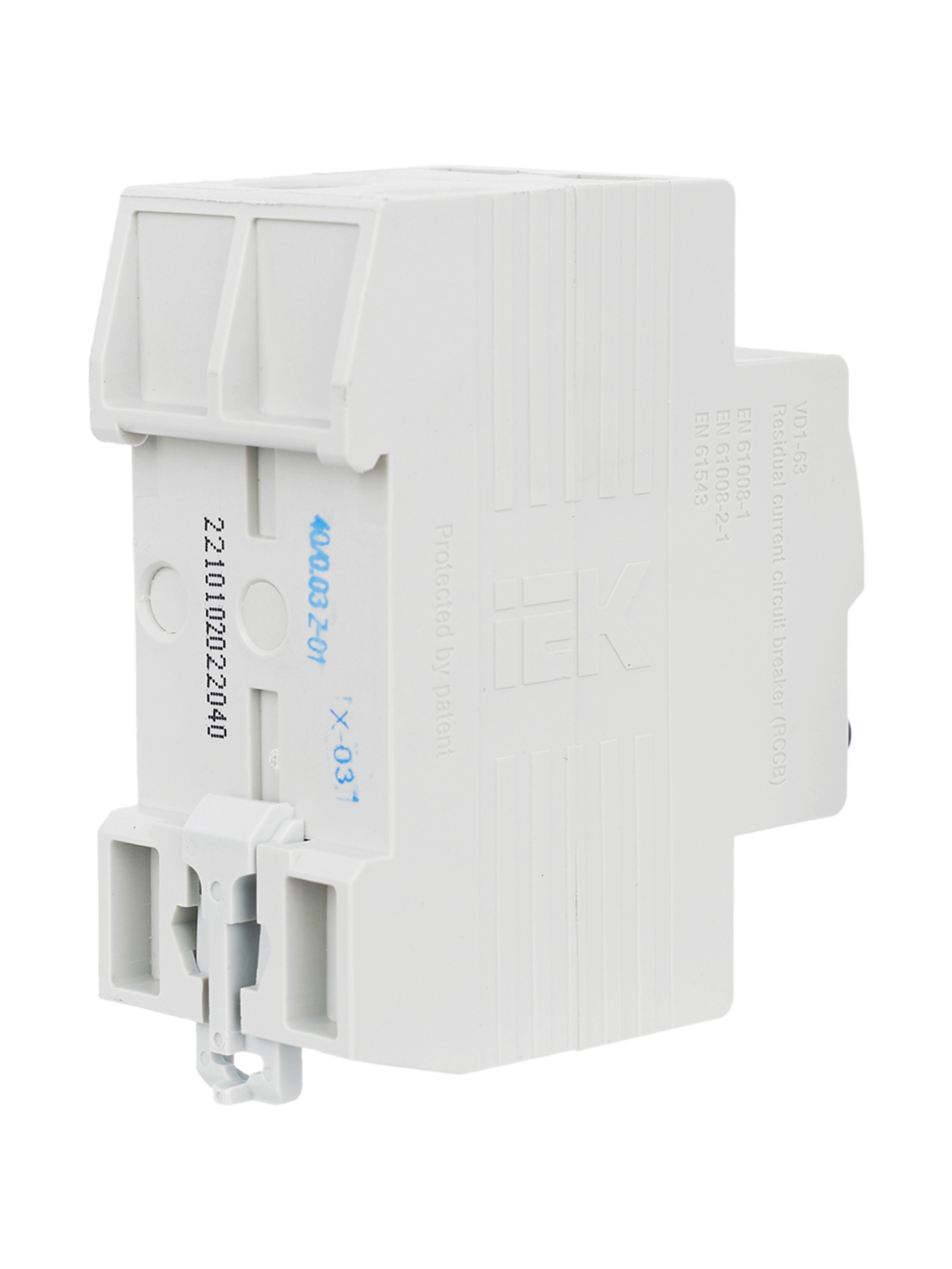 Выключатель дифференциальный (УЗО) ВД1-63 2Р 40А 30мА IEK