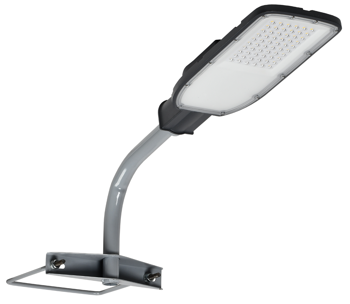 Кронштейн КНО-1 D=48мм L=350мм на опору 1 хомут серый IEK