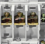 Присоединительные зажимы обеспечивают надежное фиксирование проводников с закаленными тарельчатыми ш