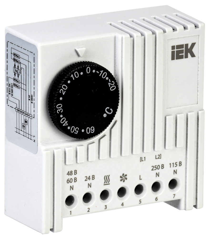 Термостат УККт от -20 до +60°C NO/NC IEK