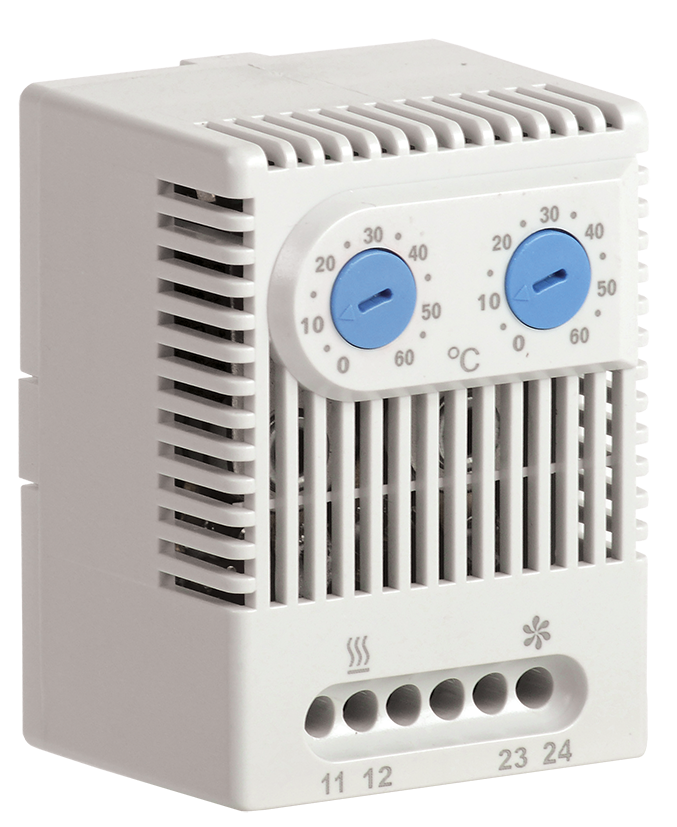 Термостат двухканальный УККт от 0 до +60°C NO+NO IEK