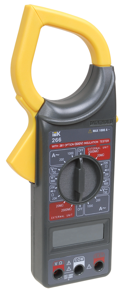 Клещи токоизмерительные EXPERT 266 IEK