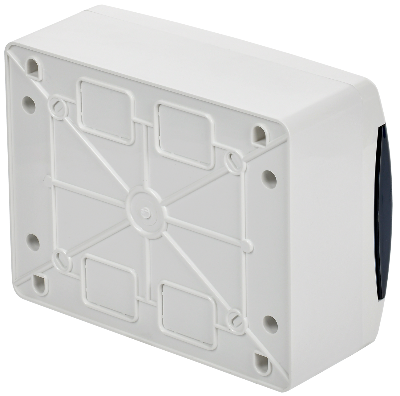 UNION Compact Корпус пластиковый ЩРН-П-8 IP41 черная прозрачная дверь IEK