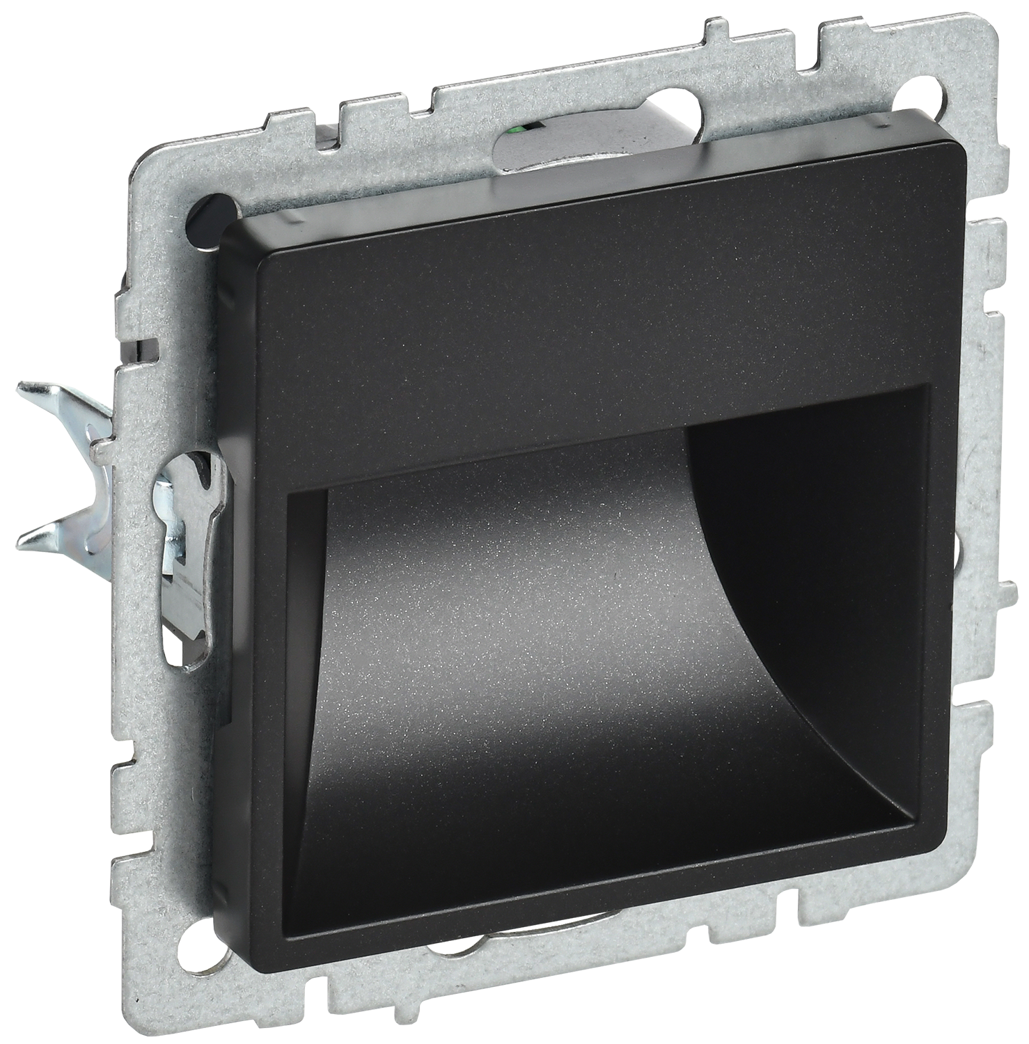 BRITE Подсветка светодиодная встраиваемая ПЛ20-БрЧ черный IEK