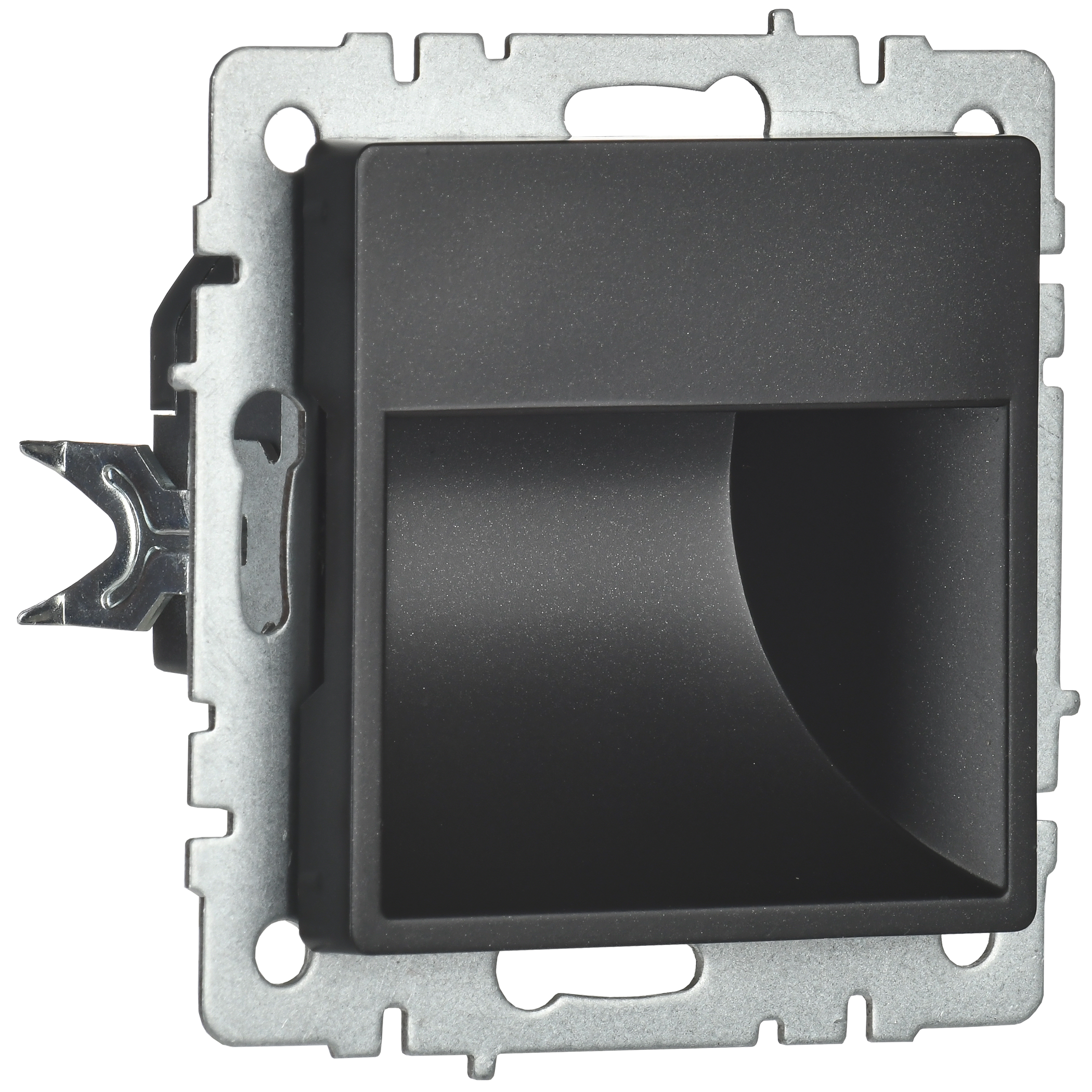 BRITE Подсветка светодиодная встраиваемая ПЛ20-БрЧ черный IEK