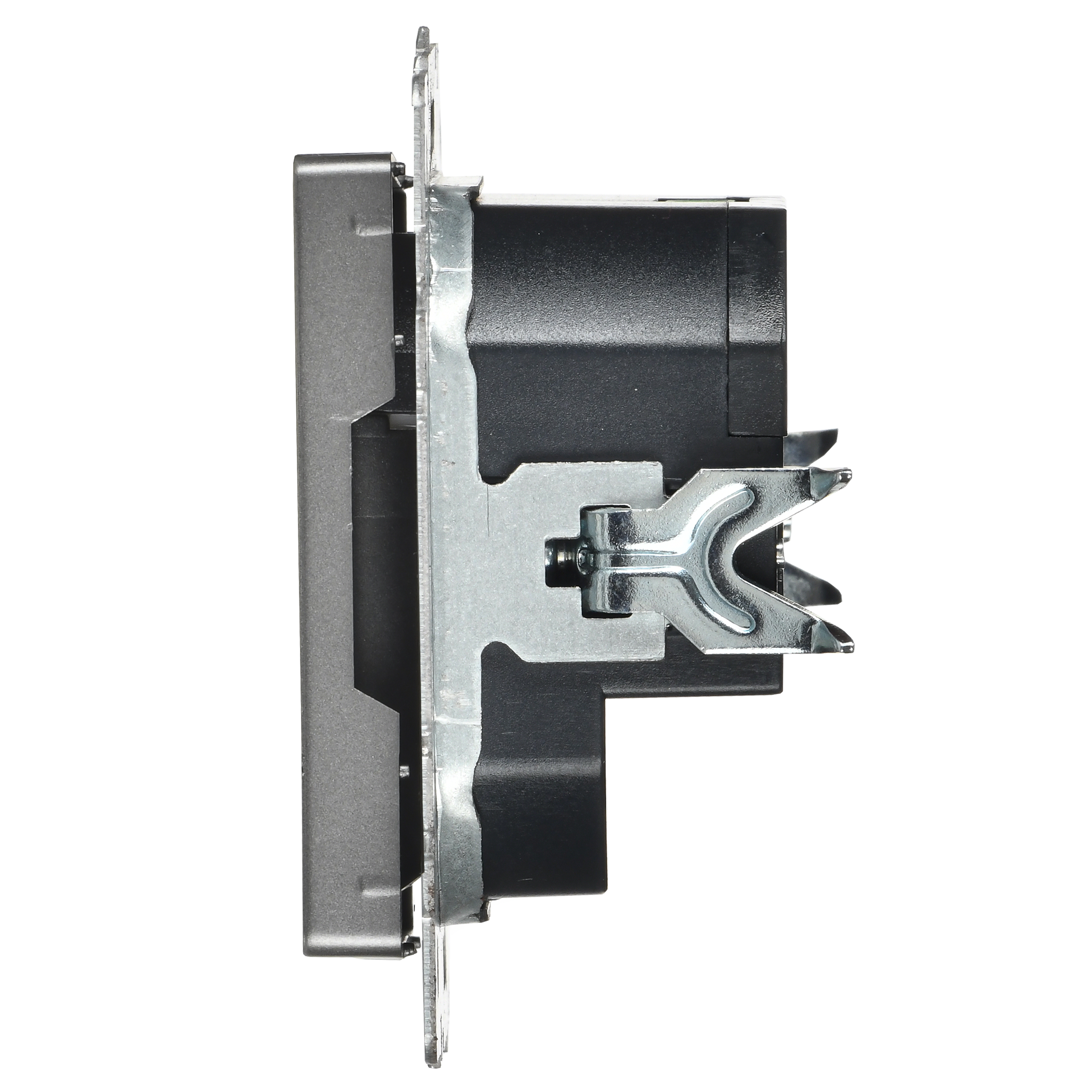 BRITE Подсветка светодиодная встраиваемая ПЛ20-БрС сталь IEK