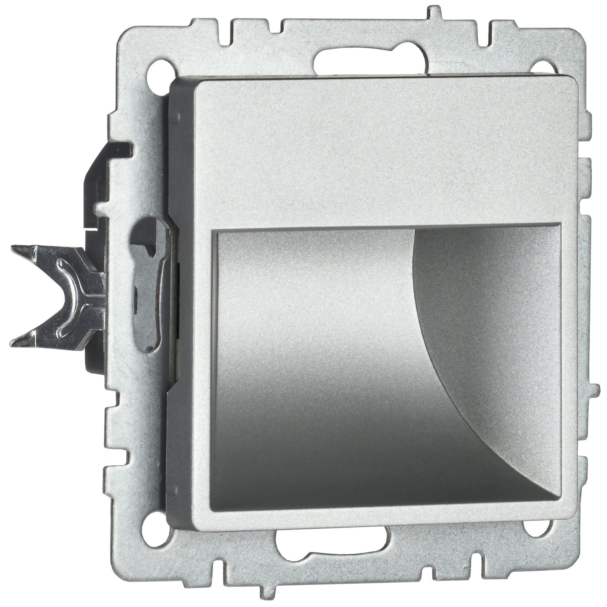 BRITE Подсветка светодиодная встраиваемая ПЛ20-БрА алюминий IEK