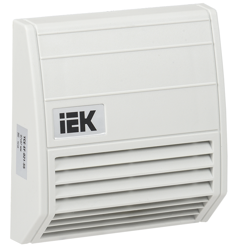 Фильтр с защитным кожухом 97х97мм для вентилятора 21 м3/час IEK