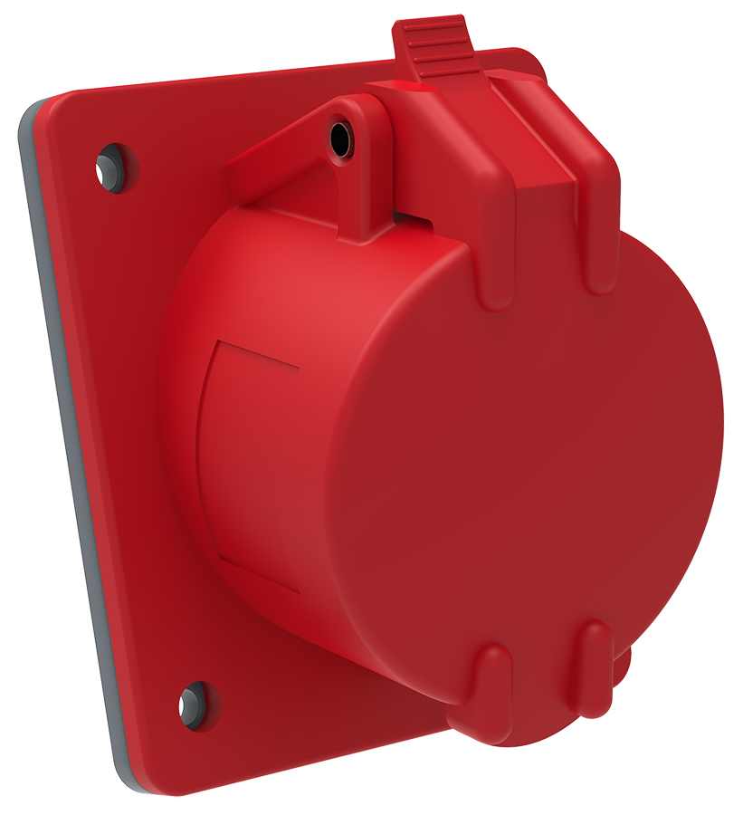 MAGNUM Розетка встраиваемая ССИ-415 16А-6ч/200/346-240/415В 3P+PE+N IP44 IEK