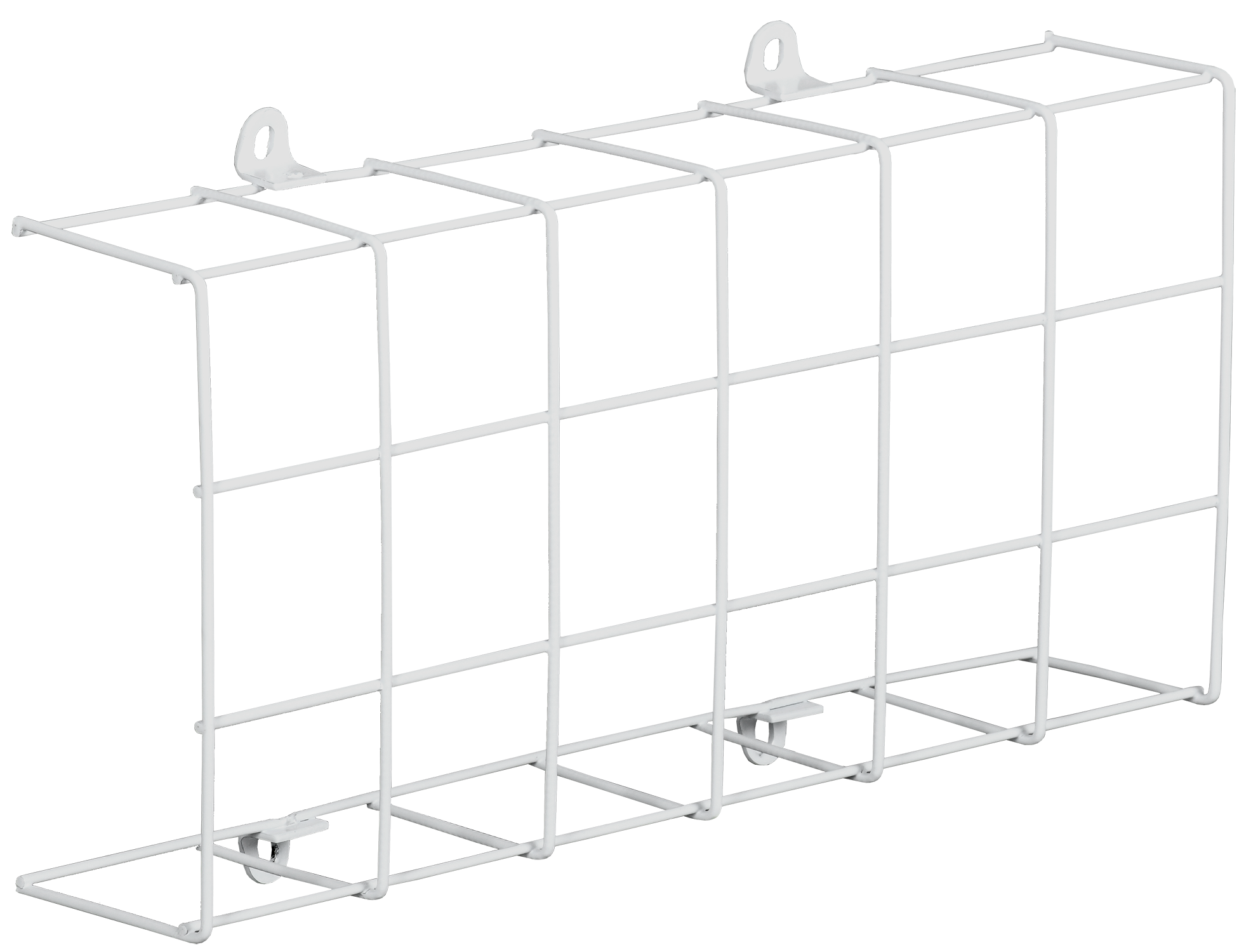 Решетка защитная для аварийных светильников ДПА 300мм белая IEK