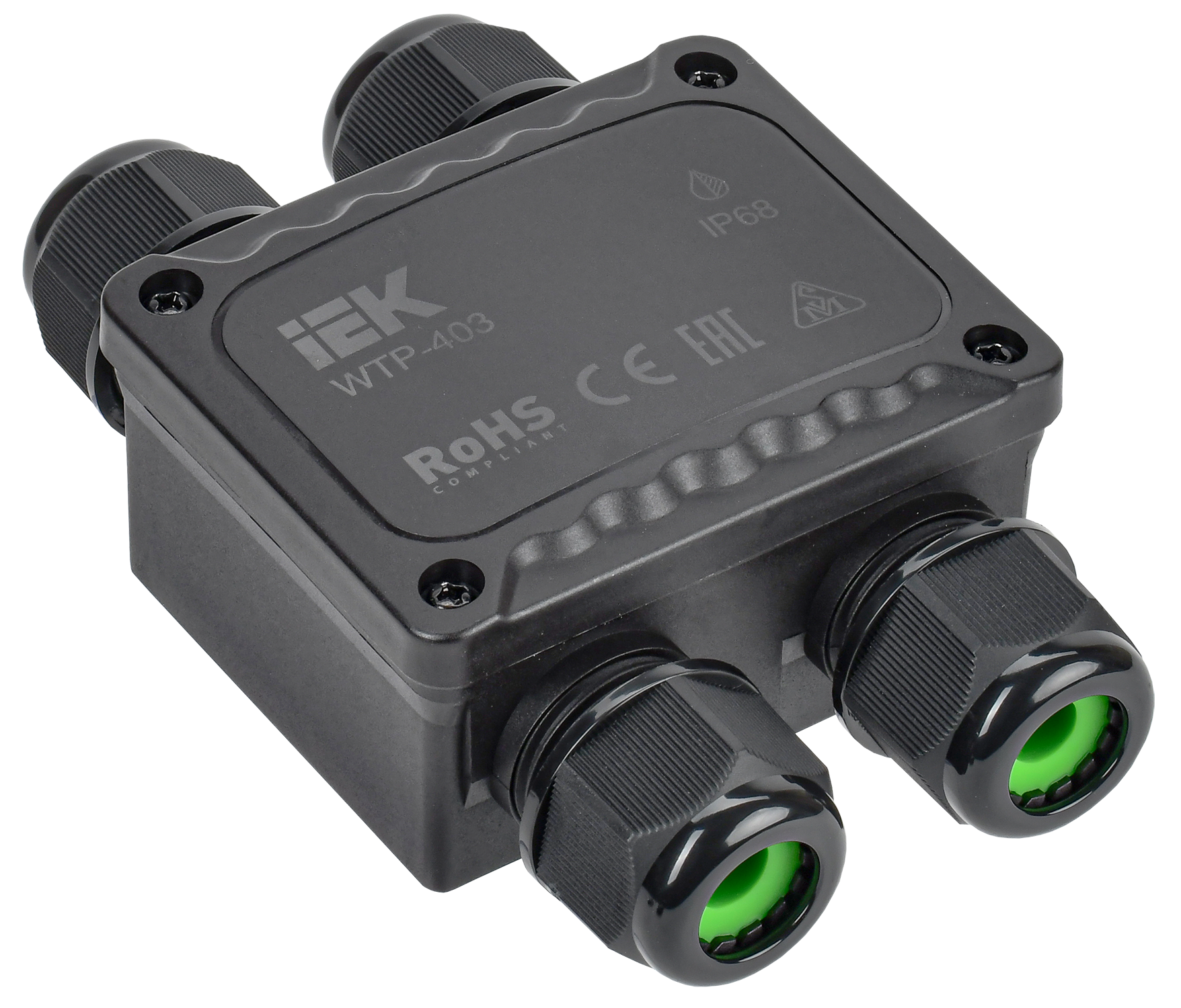 Коробка распределительная герметичная WTP-403 4 ввода IP68 IEK