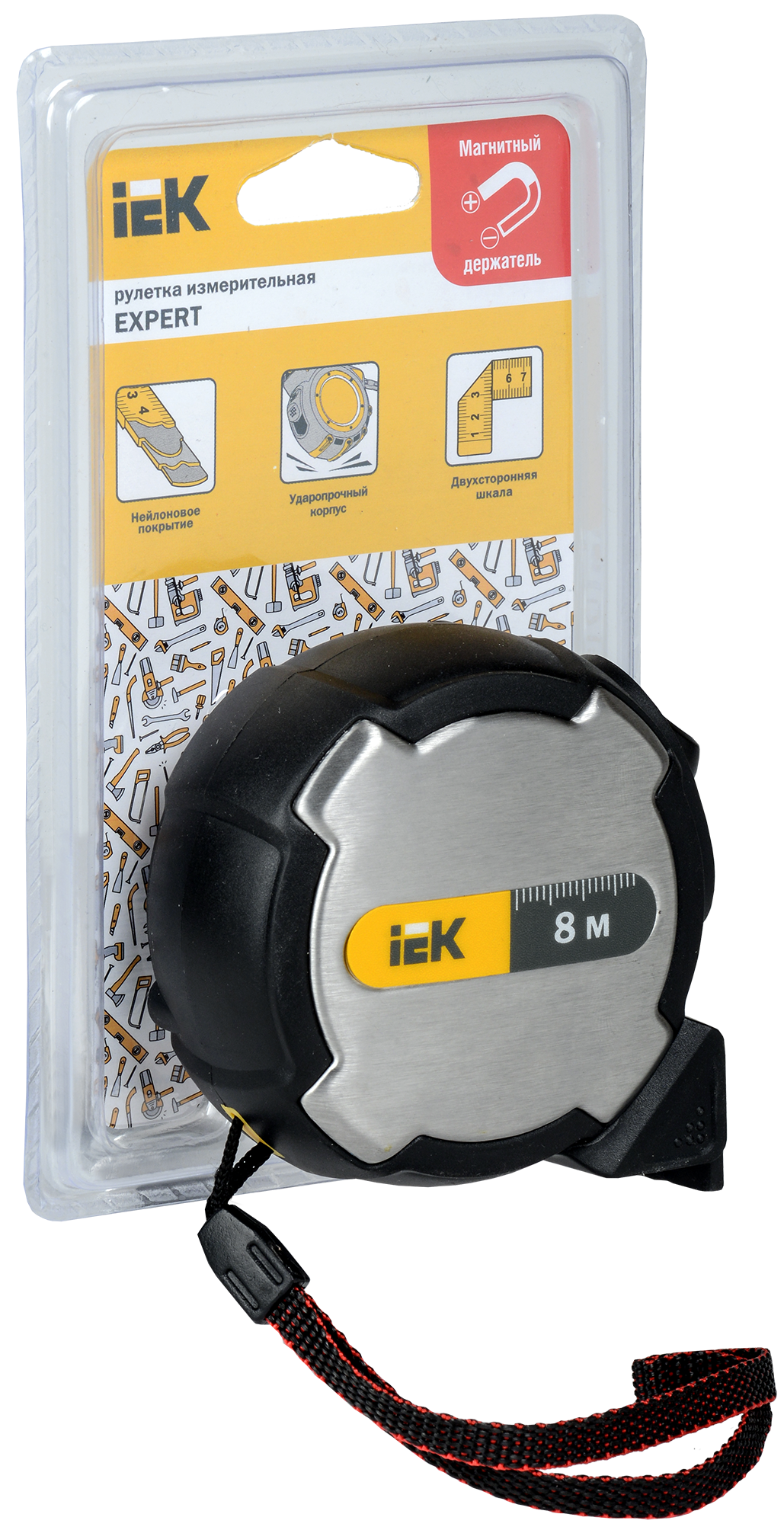 Рулетка измерительная EXPERT 8м IEK