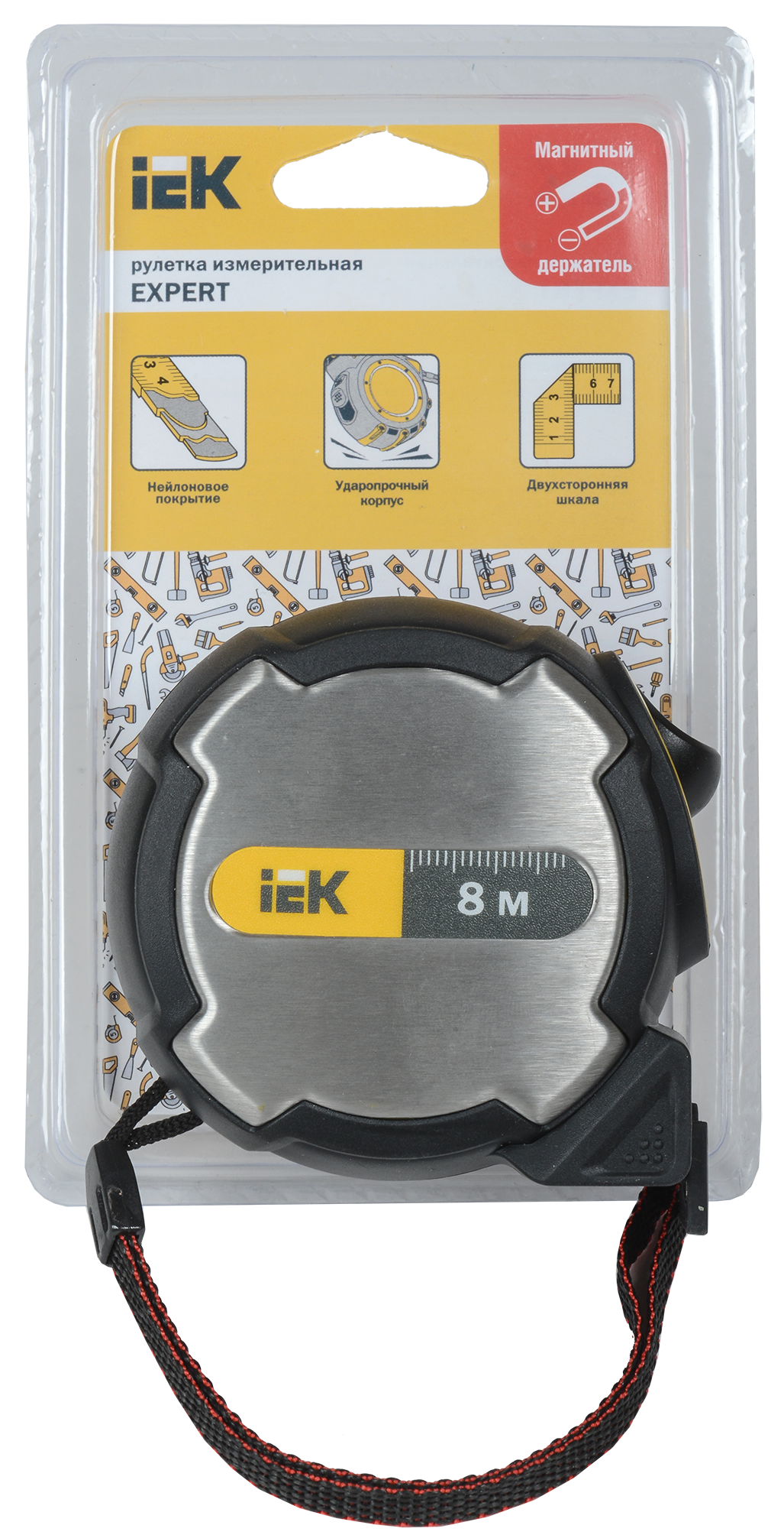 Рулетка измерительная EXPERT 8м IEK